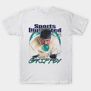 Ken Griffey Jr. Sports Illustrated & Seattle Bubblegum T-Shirt